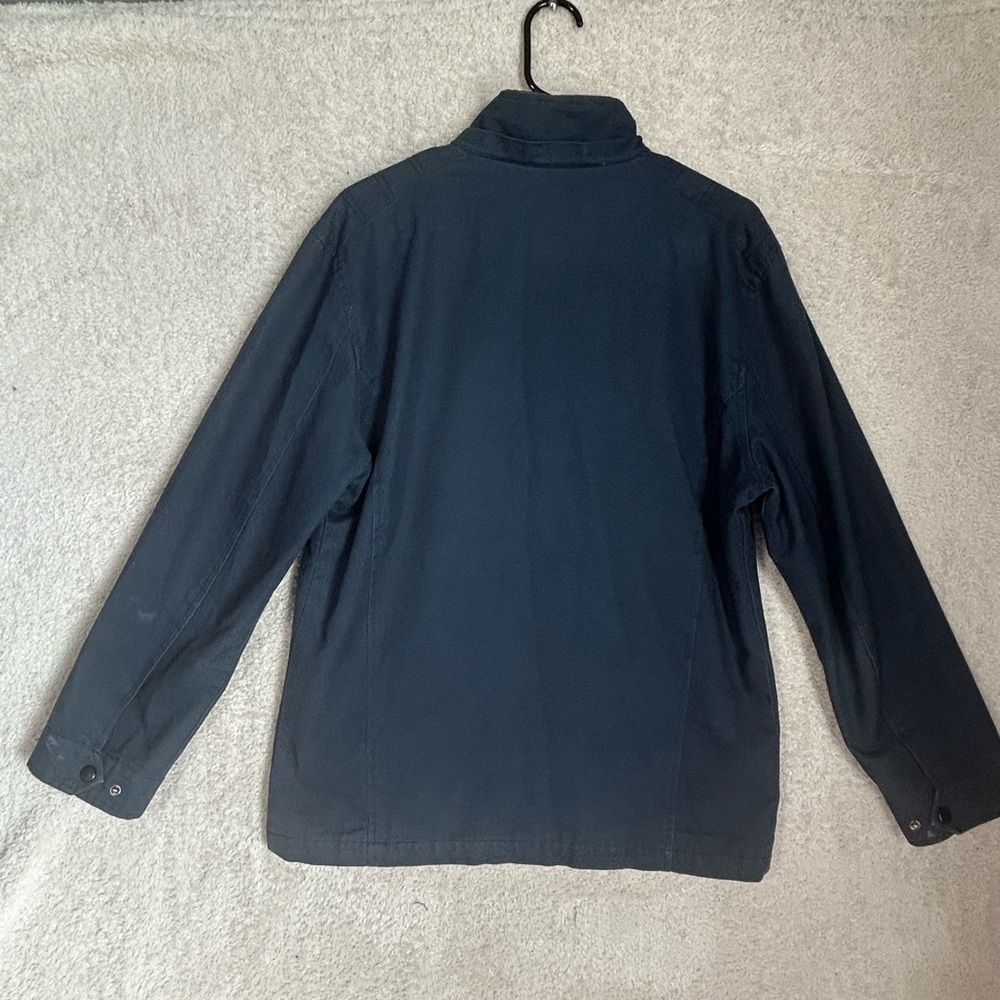 Wantdo Men's Heavy Casual Cotton Lined Jacket. Blue Size Medium. Preppy Casual - Picture 8 of 13